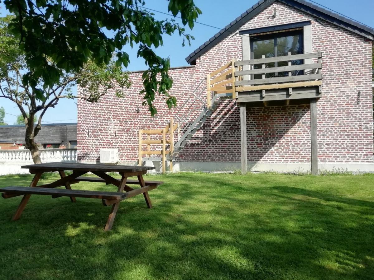 Le Gite Du Chtihameau Avec Piscine Interieure Privative, Selon Date Bassee Buitenkant foto